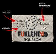 Load image into Gallery viewer, Personaliazed Fuklehead Flag
